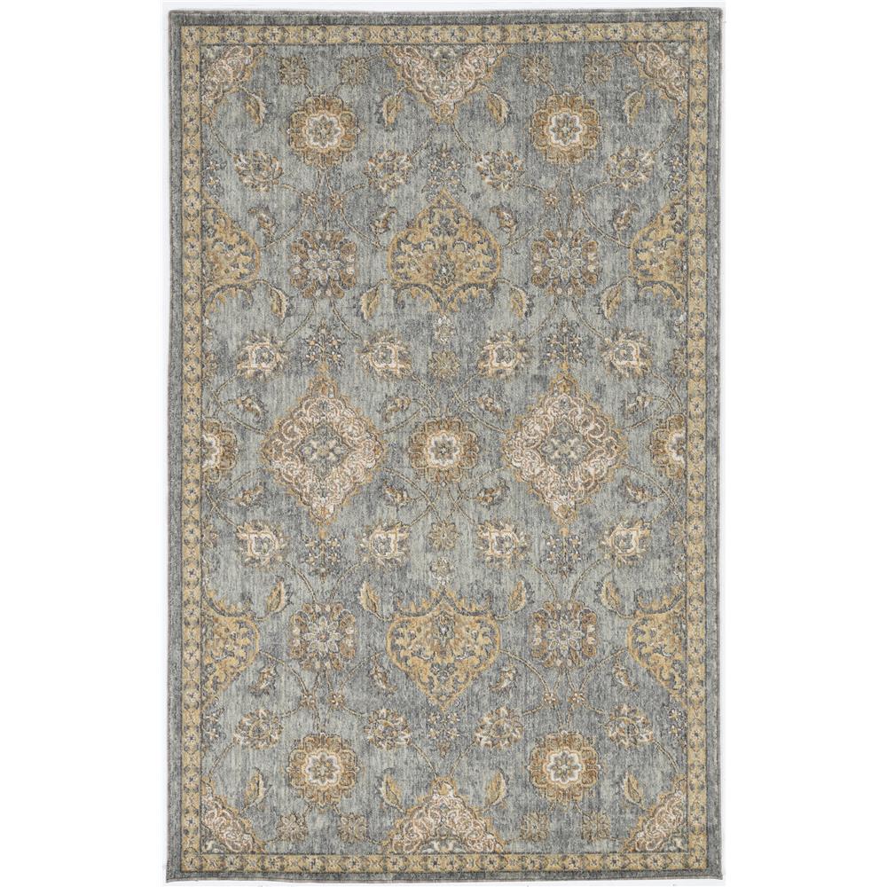 KAS 6821 Ria 2 Ft. 3 In. X 3 Ft. 3 In. Rectangle Rug in Sage Green